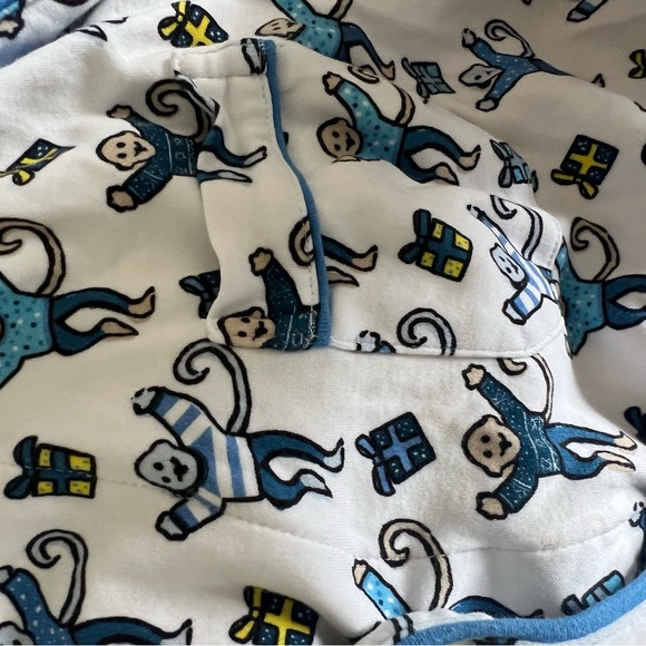 Roller rabbit Hanukkah short pajama set - Picture 3 of 4